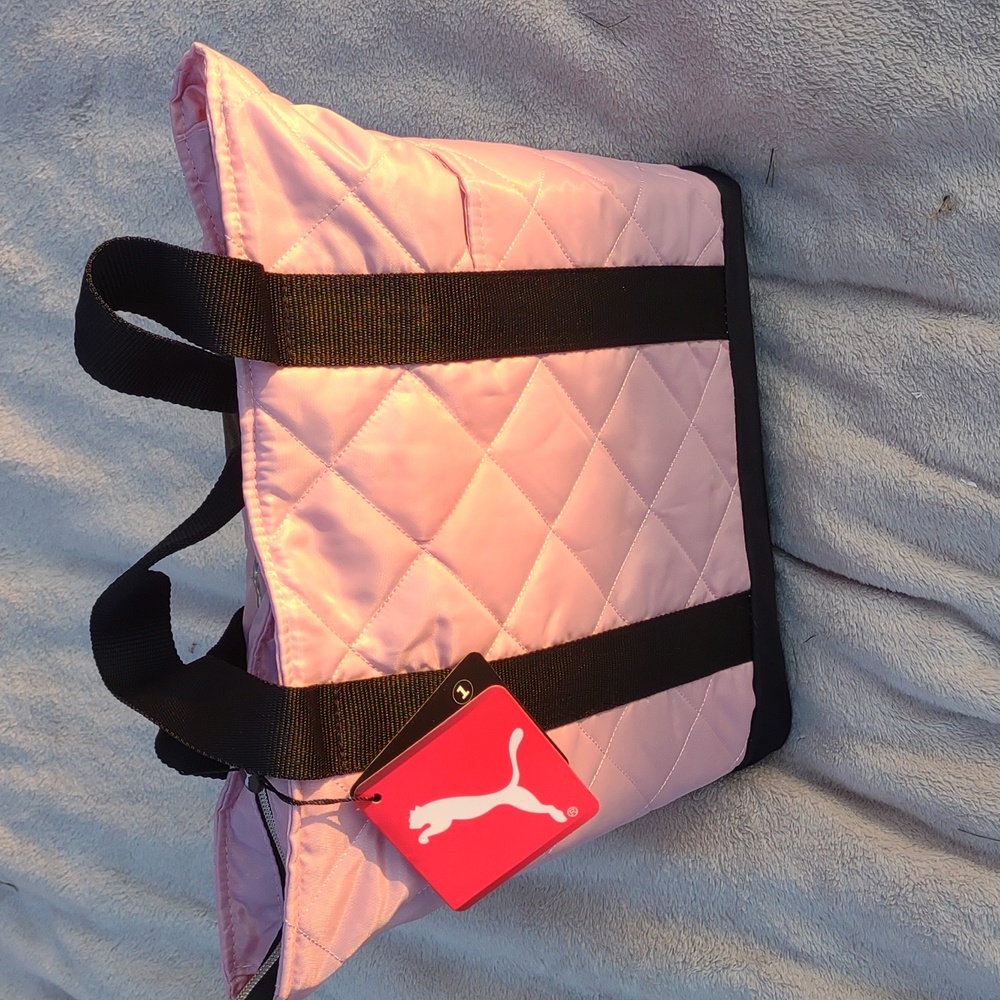 PUMA Evercat Orbital Tote in Pink/Black - Picture 12 of 14